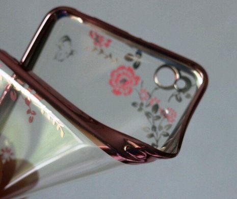 Чохол Luxury для Xiaomi Redmi 4a Ультратонкий Бампер Rose-Gold