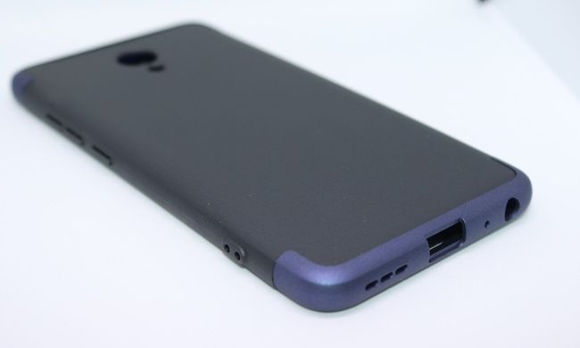 Чехол GKK 360 для Meizu M5 Note бампер оригинальный накладка Black-Blue