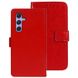 Чехол Idewei для Samsung Galaxy A24 / A245 книжка кожа PU с визитницей красный