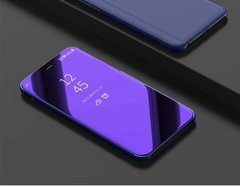 Чехол Mirror для Samsung Galaxy Grand Prime G530 G531 книжка зеркальный Clear View Purple