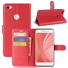 Чохол IETP для Xiaomi Redmi Note 5A / Note 5A Pro / 5A Prime книжка шкіра PU червоний