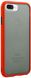 Чехол Matteframe для Iphone 7 Plus / 8 Plus бампер матовый противоударный Avenger Красный