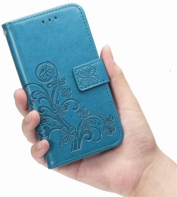 Чехол Clover для Xiaomi Redmi Note 9 Pro книжка кожа PU Голубой