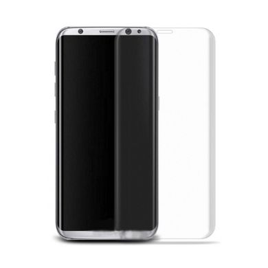 Защитное 3D стекло AVG для Samsung Galaxy S8 Plus / G955 прозрачное закругленное