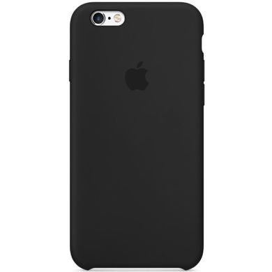 Чохол Silicone Сase для Iphone 6 / Iphone 6s бампер накладка Black