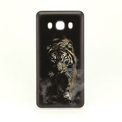 Чехол Print для Samsung J5 2016 J510 J510H силиконовый бампер с рисунком Tiger