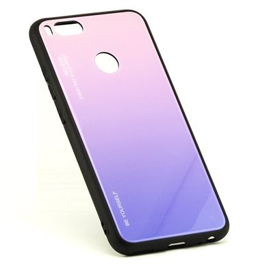 Чехол Gradient для Xiaomi Mi A1 / Mi5X бампер накладка Pink-Purple