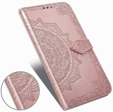 Чехол Vintage для Xiaomi Redmi Note 9S книжка кожа PU розовый