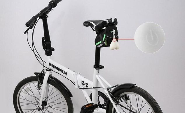 Габаритный фонарь Bike Balls задний яйца для велосипеда Random