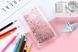 Чехол Glitter для Huawei Y6 Prime 2018 (5.7") Бампер Жидкий блеск звезды розовый