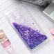 Чехол Glitter для Honor 8A бампер силиконовый аквариум Фиолетовый