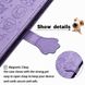 Чехол Embossed Cat and Dog для Iphone 6 Plus / 6s Plus книжка с визитницей кожа PU фиолетовый