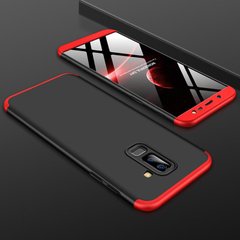 Чохол GKK 360 для Samsung J8 2018 / J810F оригінальний бампер Black-Red