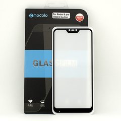 Защитное стекло Mocolo 5D Full Glue для Xiaomi Mi A2 Lite / Redmi 6 Pro полноэкранное черное