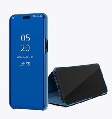 Чехол Mirror для Samsung Galaxy M10 2019 / M105F книжка зеркальный Clear View Blue