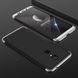 Чехол GKK 360 для Xiaomi Redmi 5 Plus (5.99") Бампер Black-Silver