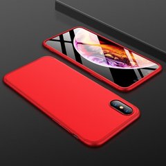 Чохол GKK 360 для Iphone X бампер оригінальний без вирізу Red