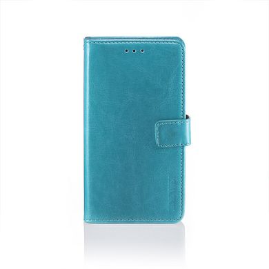 Чехол Idewei для Samsung Galaxy M20 книжка кожа PU голубой