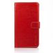 Чехол Idewei для Motorola Edge 40 Neo книжка кожа PU с визитницей красный