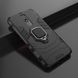 Чехол Iron Ring для Xiaomi Redmi 8 бампер противоударный с подставкой Black