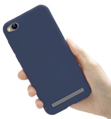 Чехол Style для Xiaomi Redmi 4A Бампер силиконовый Синий