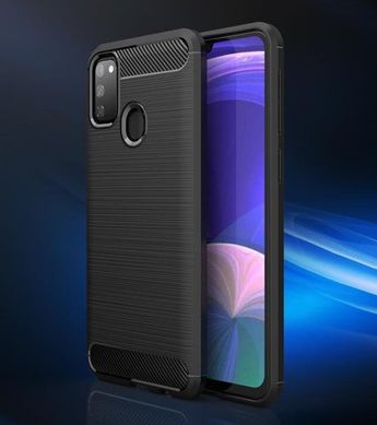 Чехол Carbon для Samsung Galaxy M30s / M307F бампер оригинальный Black