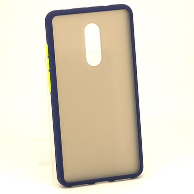 Чехол Matteframe для Xiaomi Redmi Note 4x / Note 4 Global (Snapdragon) бампер матовый Синий