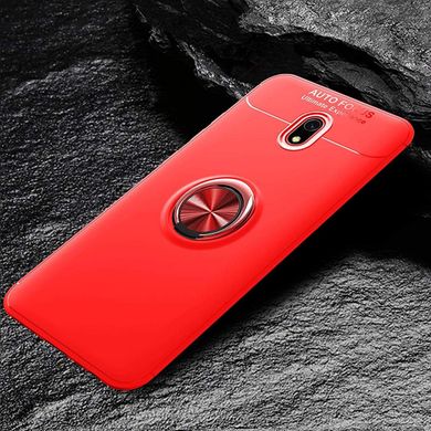 Чехол TPU Ring для Xiaomi Redmi 8A бампер накладка с подставкой Red