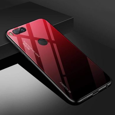 Чехол Gradient для Xiaomi Mi A1 / Mi5X бампер накладка Red-Black