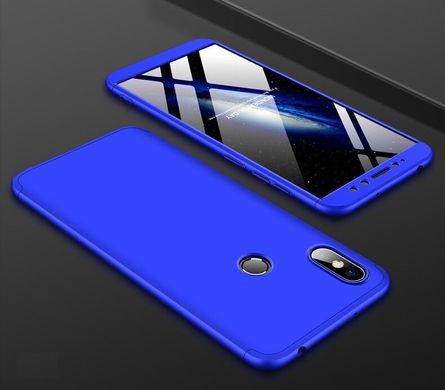Чохол GKK 360 для Xiaomi Redmi S2 бампер оригінальний Blue