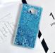 Чохол Glitter для Samsung Galaxy A5 2017 / A520 Бампер Рідкий блиск Синій