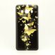 Чехол Print для Samsung J5 2016 J510 J510H силиконовый бампер с рисунком Butterflies Gold