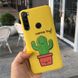 Чохол Style для Xiaomi Redmi Note 8T силіконовий бампер Жовтий Cactus