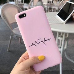 Чохол Style для Huawei Y5 2018 / Y5 Prime 2018 (5.45 ") Бампер силіконовий Рожевий Cardio