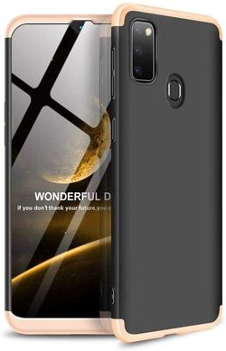 Чехол GKK 360 для Samsung Galaxy M30s 2019 / M307 бампер оригинальный Black-Gold