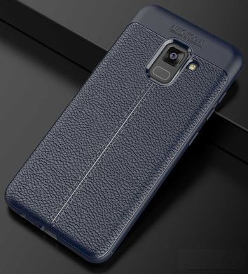 Чехол Touch для Samsung Galaxy A8 2018 / A530F бампер оригинальный AutoFocus Blue