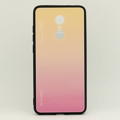 Чехол Gradient для Xiaomi Redmi 5 (5.7") бампер накладка Beige-Pink