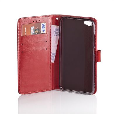 Чехол Idewei для Xiaomi Redmi Note 5A 2/16 книжка кожа PU красный