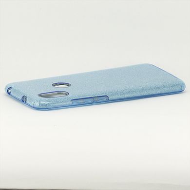 Чохол Shining для Xiaomi Redmi S2 Бампер блискучий блакитний