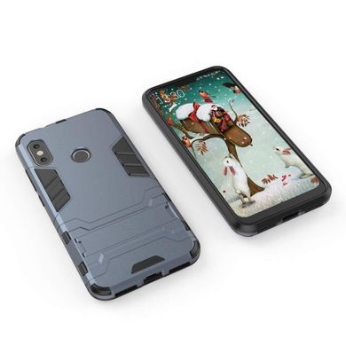 Чехол Iron для Xiaomi Redmi Note 6 Pro бампер бронированный Dark