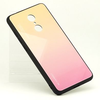 Чехол Gradient для Xiaomi Redmi 5 (5.7") бампер накладка Beige-Pink