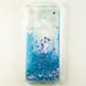 Чохол Glitter для Xiaomi Redmi Note 8T Бампер Рідкий блиск Синій