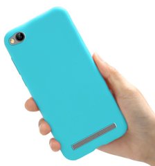 Чехол Style для Xiaomi Redmi 4A Бампер силиконовый Голубой