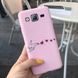 Чехол Style для Samsung J3 2016 / J320 Бампер силиконовый Розовый Pew-Pew