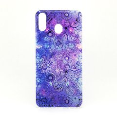 Чехол Print для Samsung Galaxy M20 силиконовый бампер Purple