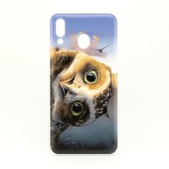 Чехол Print для Samsung Galaxy M20 силиконовый бампер Owl colored