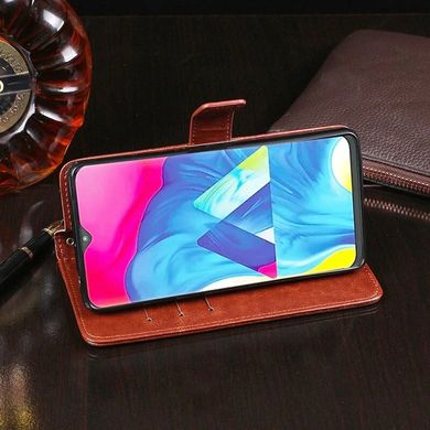 Чехол Idewei для Samsung Galaxy M10 2019 / M105F книжка кожа PU коричневый