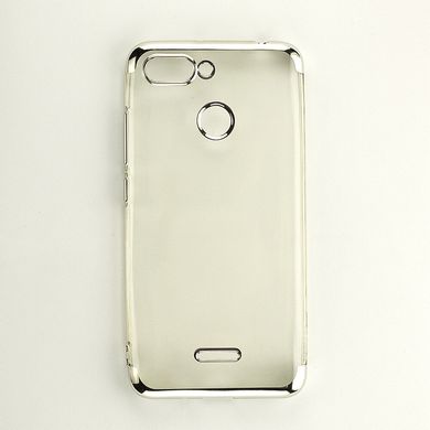 Чохол Frame для Xiaomi Redmi 6 силіконовий бампер Silver