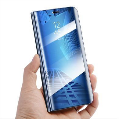 Чехол Mirror для Samsung J6 2018 / J600 / J600F книжка зеркальный Clear View Blue