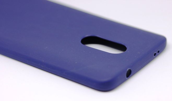Чехол Style для Xiaomi Redmi Note 4X / Note 4 Global Version Бампер силиконовый синий